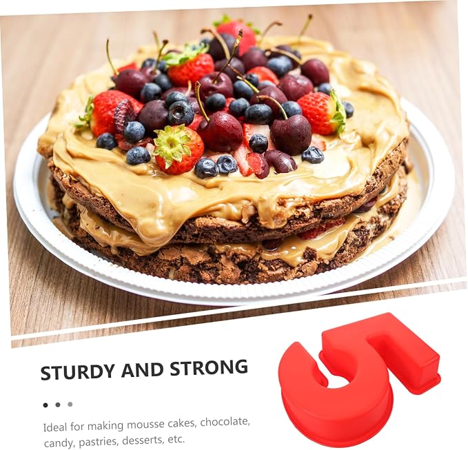 Versatile Silicone Cake Molds Number Cake Tin Great for Party Celebrations and Home Baking - Image 5