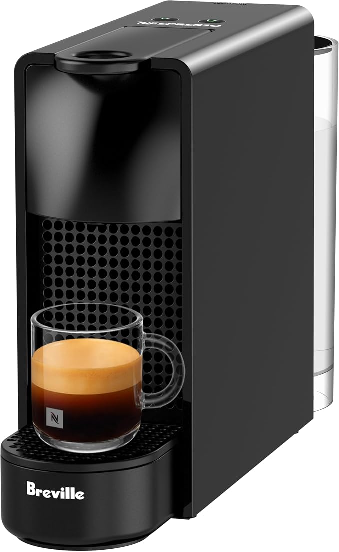 Nespresso Essenza Mini Espresso Machine by Breville, Piano Black | Piano by Unknown