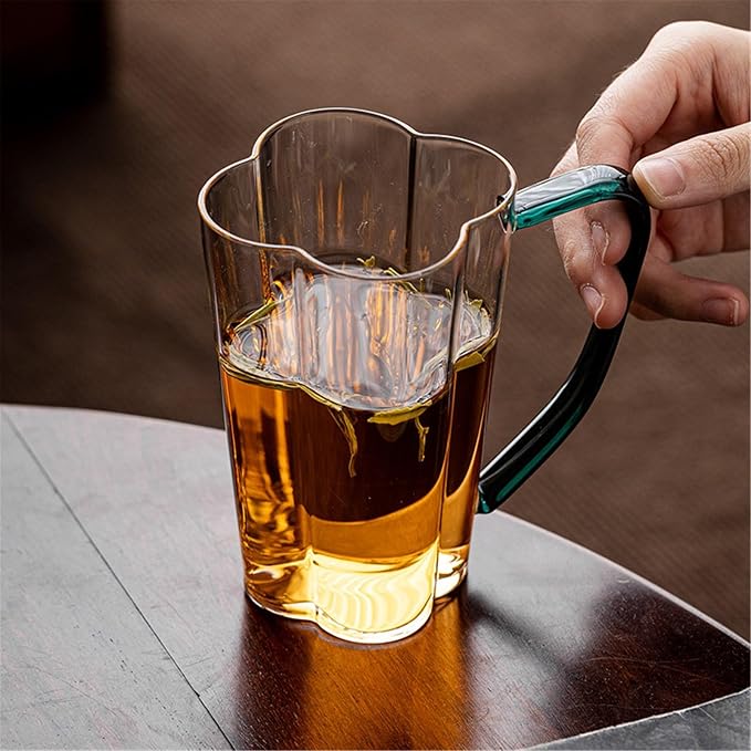 drinking glassware Transparent Glass Cup Household Water | Large Capacity Office Tea Cup - Image 3