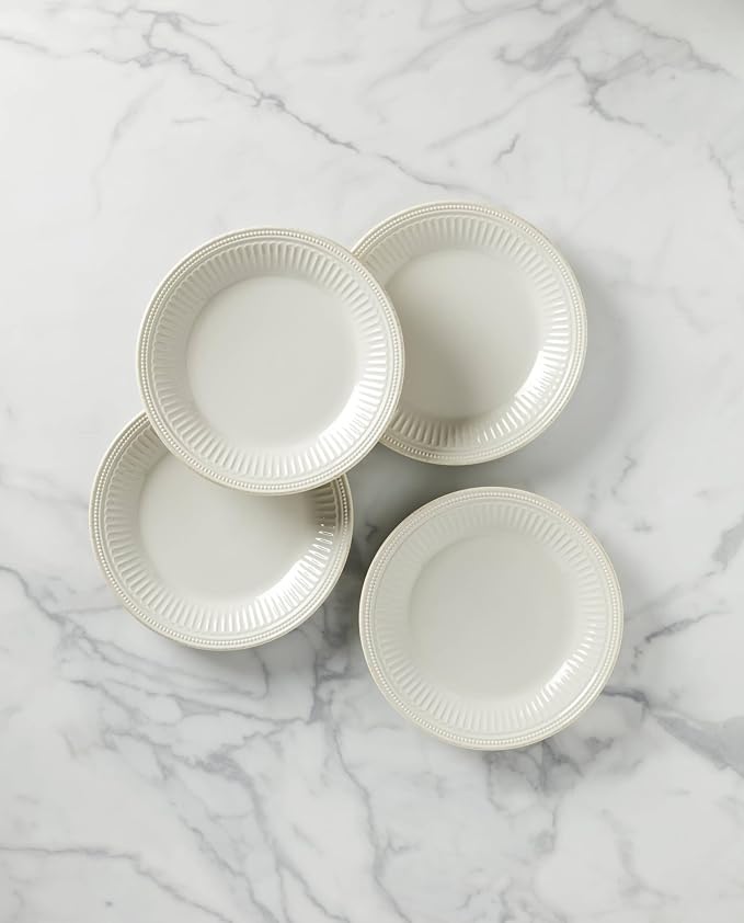 Lenox 895721 French Perle Groove Dinner Plates, Set Of 4 - Image 2