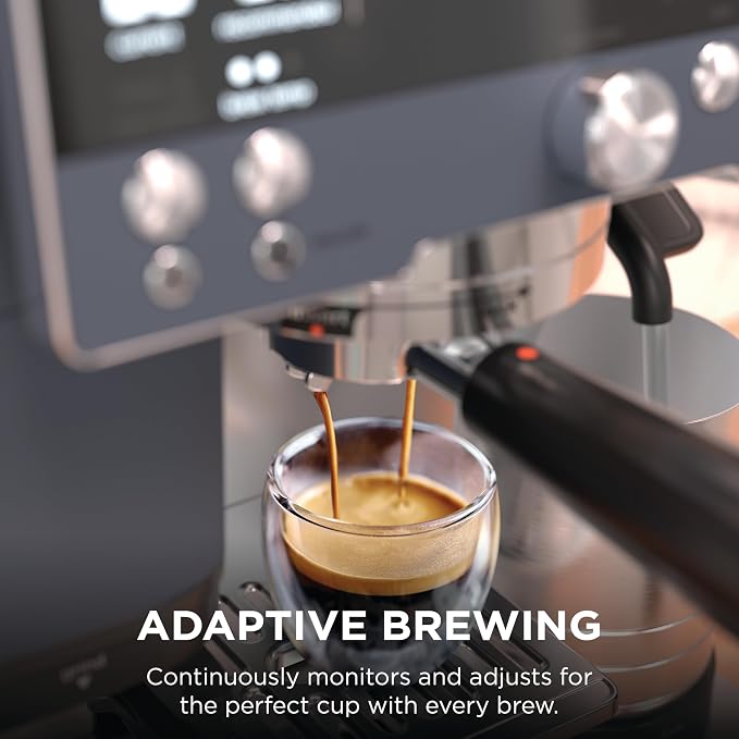 Ninja Luxe Café Premier Espresso & Rapid Cold Brew, Cyberspace, ES601CY | Drip Coffee, Built-in Coffee Grinder, Hands-Free Milk Frother, Assisted Tamper for Cappuccinos & Lattes - Image 7