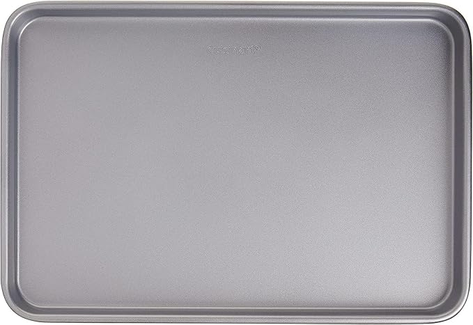 15 Inch Nonstick Carbon Steel Baking Sheet Pan, Heavy Duty Warp Resistant Bakeware Tray, Oven Safe Easy Clean Cookie Sheet for Pastries, Cookies & Roasting Vegetables - Image 3