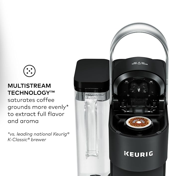 Keurig K-Supreme SMART Coffee Maker (Black) | MultiStream Technology, Brews 6-12oz Cup Sizes - Image 7