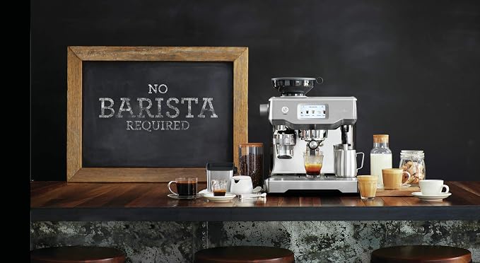 Breville BES990BSS Oracle Touch Espresso Machine, Brushed Stainless Steel | Automatically brew barista-quality espresso, lattes and cappuccinos at home with this coffee maker with built-in grinder - Image 10