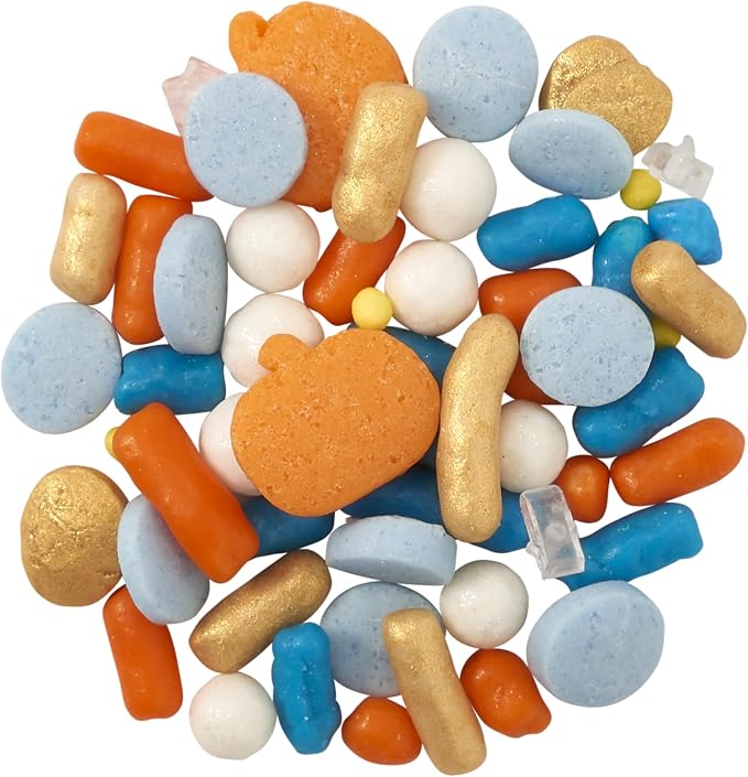 DecoPac Fall Deluxe Fusion Mix Sprinkles, 26oz, Shaped Candy Sprinkles in Handheld Container, Edible Decorations For Thanksgiving Celebration Cakes, Cupcakes, Cookies and Donuts - Image 5