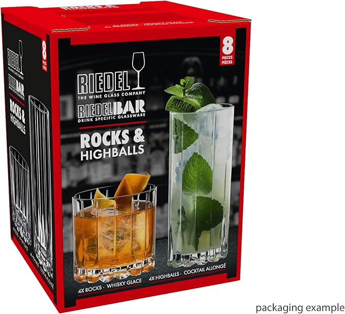 Riedel Drink Specific Glassware Rocks & Highballs, Set of 8 - Image 4