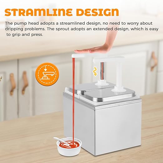 3PCS Sauce Pumps 1.2Oz Pumps Dispensers for Syrup Ketchup Dressing Jam, Plastic Pumps for Condiment Pump Station Nacho Cheese Dispenser Pump