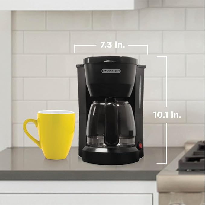 BLACK+DECKER Single-Serve Coffee Maker with 50oz Reservoir | Single-serve brewer with 50oz reservoir, K-Cup and ground coffee compatibility and travel mug clearance. - Image 7