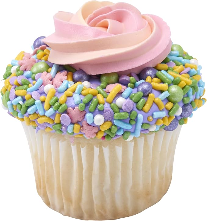 DECOPAC Bloom Sweet Bloom Deluxe Fusion Mix, 26oz, Fancy Candy Sprinkles in Handheld Container, Edible Sprinkles For Celebration Cakes, Cupcakes, Cookies and Donuts, Spring Colors - Image 8