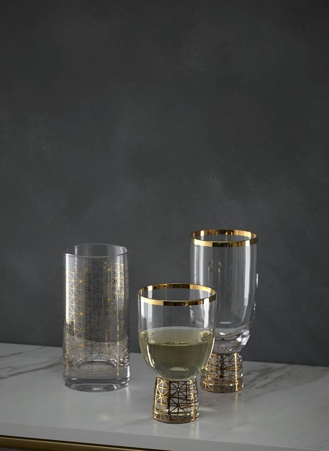 Lenox 897409 Tuscany Classics Gold Frost All-Purpose Glasses, Set of 4 - Image 5