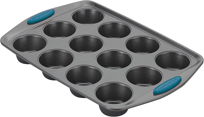 Rachael Ray Yum-o! Nonstick Bakeware Muffin & Cupcake Tin - Thumbnail 3