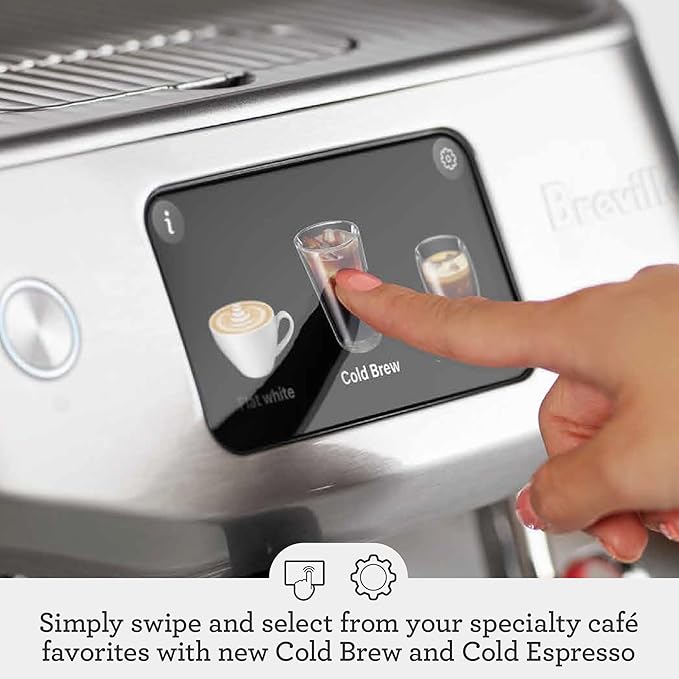 Breville BES985BTR Oracle Jet Espresso Machine, Black Truffle | Automatically brew barista-quality lattes, cappuccinos and cold brew at home with this coffee maker with built-in grinder - Image 4