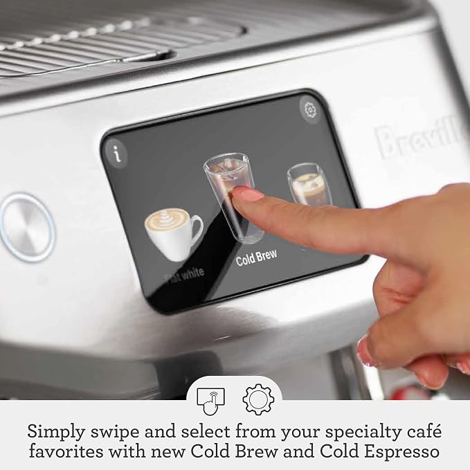 Breville BES985BSS Oracle Jet Espresso Machine, Brushed Stainless Steel | Automatically brew barista-quality lattes, cappuccinos and cold brew at home with this coffee maker with built-in grinder - Image 4