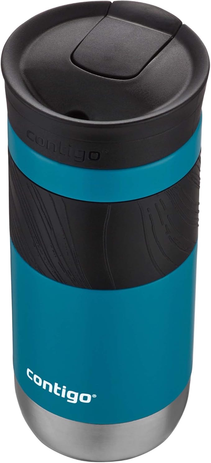Contigo Byron 2.0 Stainless Steel Travel Mug with SNAPSEAL Lid 16oz. 2 Pack Sake/Juniper - Image 5