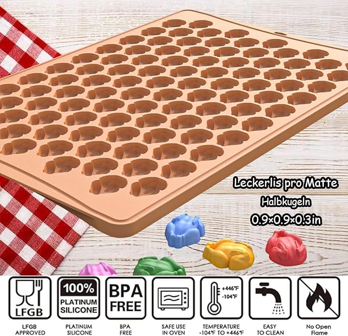 Fall Silicone Molds 100-Cavities 3D Turkey Chocolate Mold Thanksgiving Theme Chocolate Candy Moulds Homemade Cute Chocolate Mold for Autumn Party Harvest Theme Candy Pudding Jelly Making