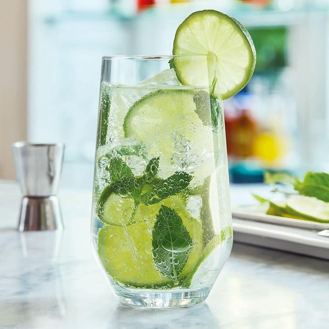 Box of 6 High Glass Glasses 40Cl - Chef & Sommelier Lime - Image 4