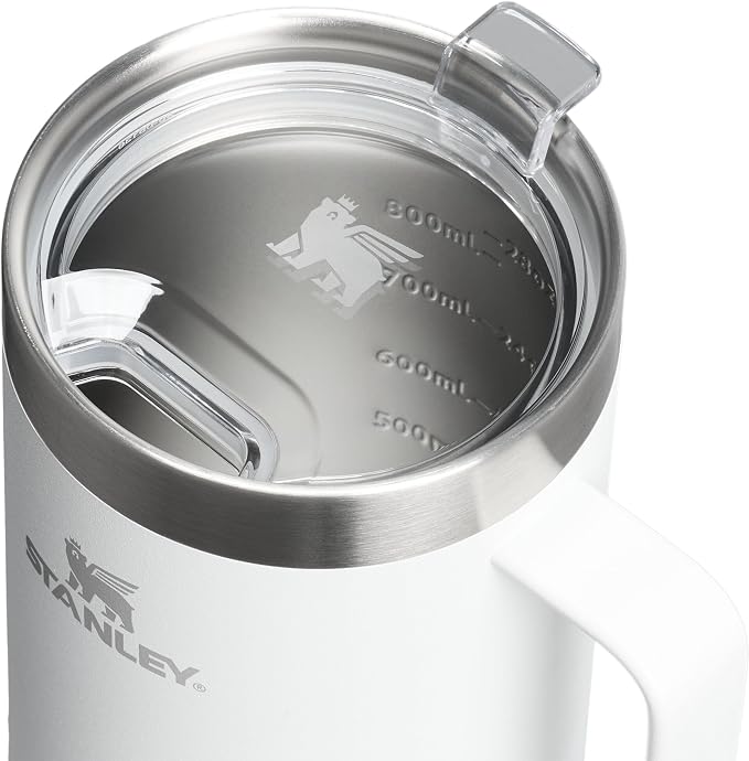 STANLEY The Everyday Suburban Mug | 30 oz | Drink Through Lid | Cup for Coffee, Tea and Drinks | Insulated Stainless Steel Coffee Mug | BPA-Free | Frost - Image 2