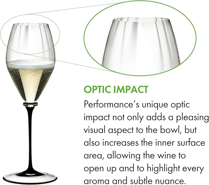 Riedel 4884/28 D Fatto A Mano Performance Champagne Glass, 13 oz, Clear - Image 3