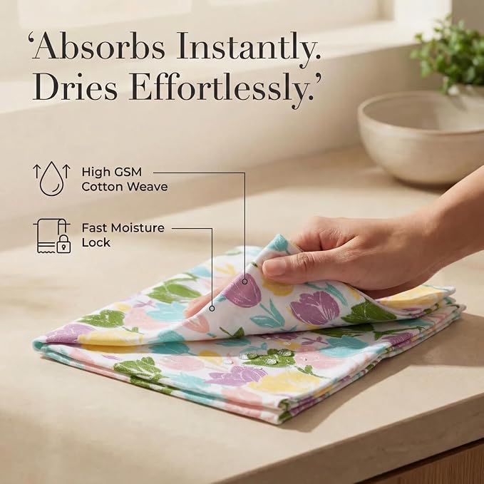 Urban Villa Cloth Napkins Cotton 20x20 (Set of 12) Tulip - Image 3