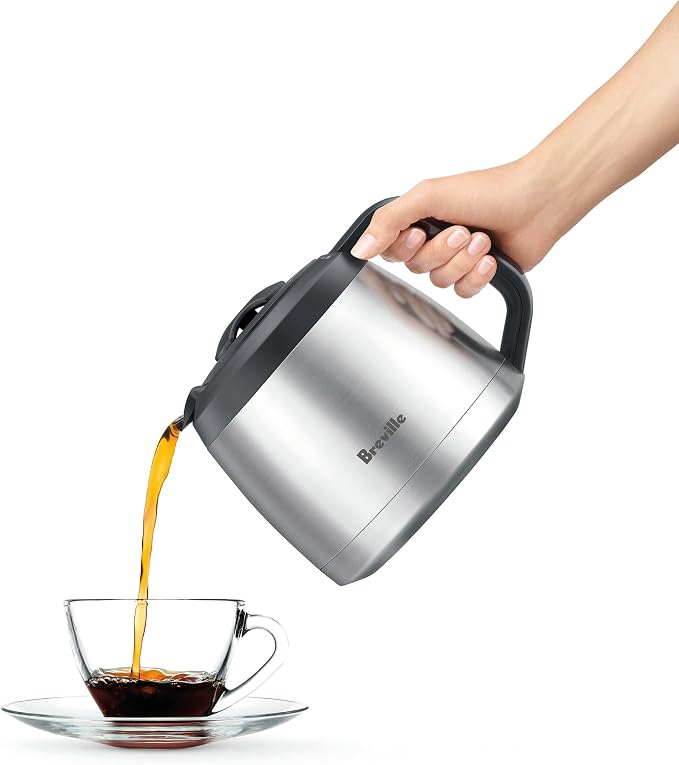 Breville BDC650BSS Grind Control Thermal Carafe, Brushed Stainless Steel | Grind and brew fresh coffee your way with drip coffee maker with built-in grinder and adjustable grind and strength settings - Image 5
