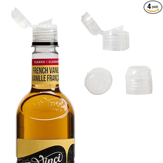 DaVinci Gourmet Flavored Syrup Snap Cap Pour Spout (Pack of 4)