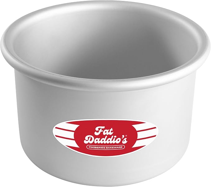 Fat Daddio's Aluminum Round Cake Pan, 4" Deep - 6" by FatDaddios