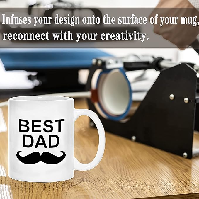 TANGLONG 12PCS Sublimation coffee Mugs 15 oz White Cups for homemade gifts | Tazas Para Sublimar,White CeramicCups for Hot or Ice Coffee,Latte, Soup, Milk, Hot Cocoa,DIY gifts - Image 5