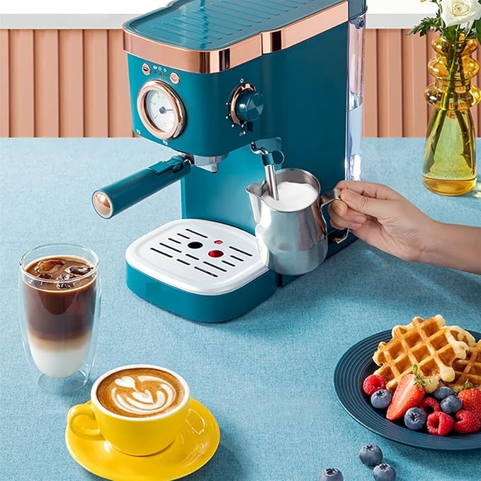 Built-In Coffee Machines Espresso Coffee Machine Automatic Expresso Maker Cafe Powder Espresso Maker Cappuccino Electric Coffee Maker - Image 4