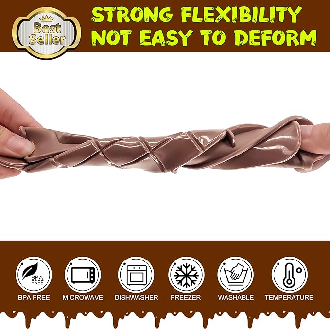 Break-Apart Chocolate Molds, Non-Stick Silicone Chocolate Bar Mold, Food Grade Candy Bar Mold, Perfect for Energy Bar, Cocoa Mini Bar, Basic Bites - 4 Pack