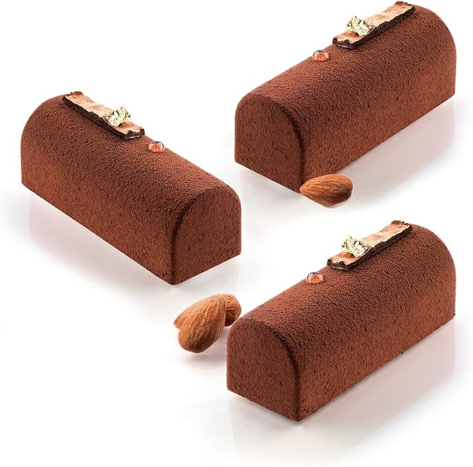 Silikomart Silicone Classic Collection Mold Shapes, Roll, Medium - Image 2