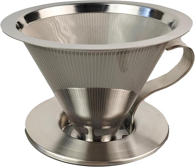 Multifuntional Coffee Dripper Flat Bottom Coffee Dripper Pouring Over Coffee Filter Coffee Filter Cup Coffee Accessories