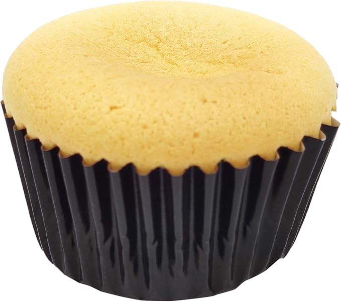 Standard Black Foil Cupcake Liners Muffin Baking Cups for Party and More, 100-Count - Image 6