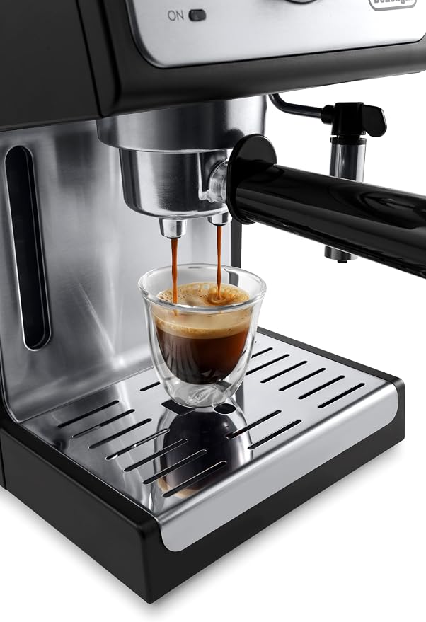 De'Longhi 15-Bar Pump Espresso Machine with Milk Frother & Temperature Control - Compact Home Barista Coffee Maker for Espresso, Latte, Cappuccino & Iced Coffee, Easy to Clean Design - Image 6