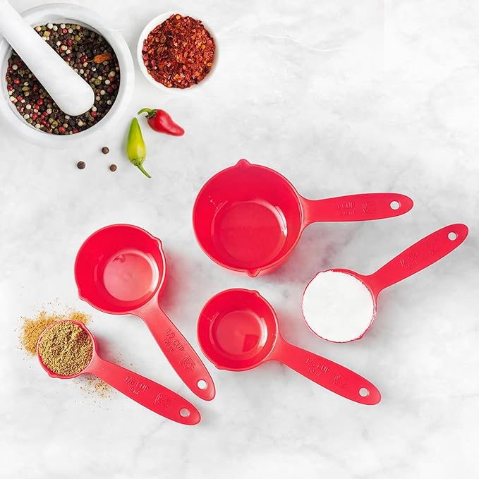 King Arthur Baking Company Lightweight Measuring Cups, BPA-Free, PFAS-Free, 5-Piece Set