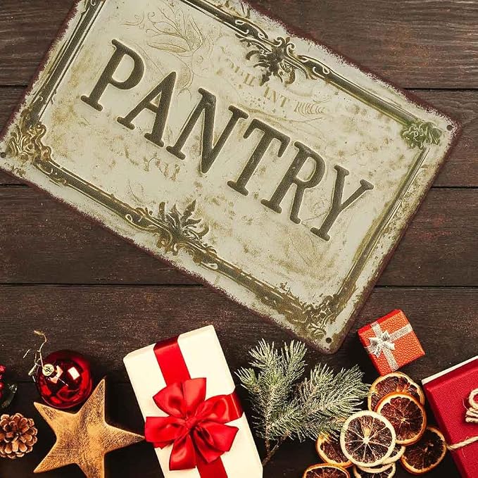 Vintage Pantry Aluminum Metal Wall Sign 8 x 12 Inch | Farmhouse Decor for Home or Kitchen, Gift for Farmhouse Decor Lovers or Home Owners - Image 7