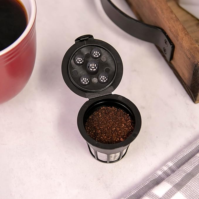 Perfect Pod Café Supreme – Reusable Coffee Filter Pod Compatible with Select Keurig coffee machines (See Compatibility Chart) (Pack of 2)