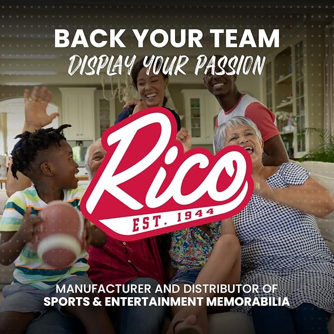 Rico Industries NFL Laser Engraved Bar Blade Faux Leather Laser Engraved Bar Blade - Great Beverage Accessory for Game Day - Image 5