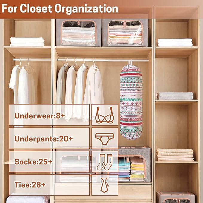 SWISSELITE 2Pcs Plastic Bag Holder, Reusable Plastic Bag Organizer | Wall Mount, Large Grocery Bag Storage Dispenser, 22x9 IN - Image 5