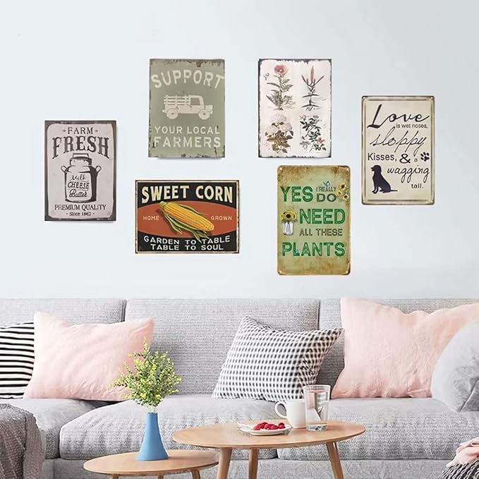 The Polished Pantry Sign, Polished Pantry, Organized Pantry, Pantry Sign, Pantry Decor, Labeled Pantry Jars, Pantry Decor, Pantry Signs Funny Metal Tin Wall Decor Bar 8"x12" - Image 5