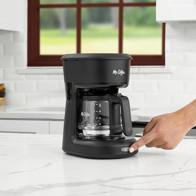 Mr. Coffee® 5-Cup Mini Brew Switch Coffee Maker, Black - Image 5