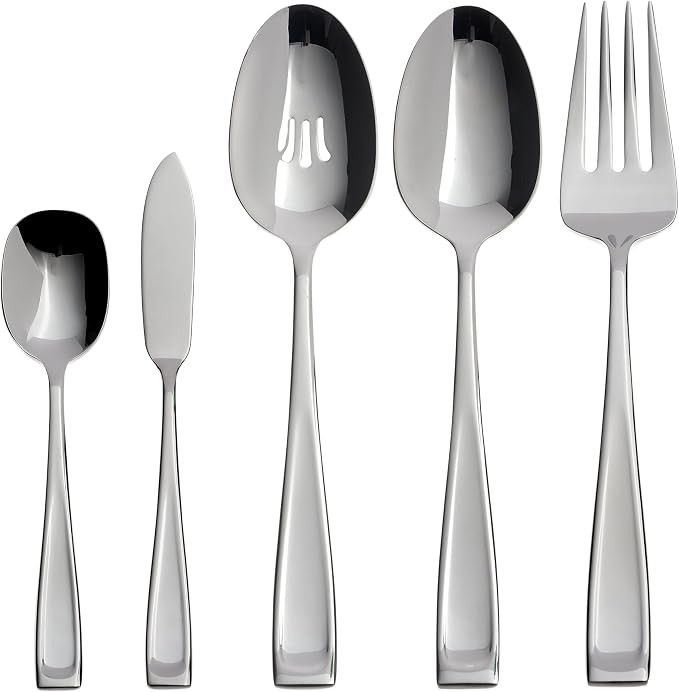 Oneida Moda Flatware Set | Stainless Steel | Service for 12 | 65-Piece, Pack of 2 - Image 2