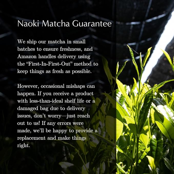 Naoki Matcha Organic Barista Blend Premium Grade Matcha - Authentic Japanese Matcha Green Tea Powder from Japan (100g / 3.5oz)