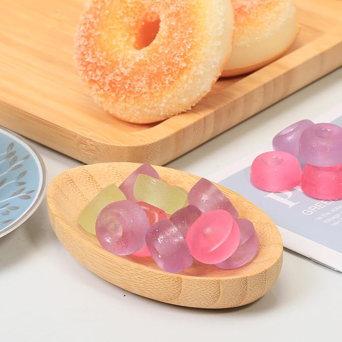 Mini Donut Silicone Mold for Chocolate Candy Gummy, 2 PCS | Mini Doughnut Molding Trays for Homemade Mint/Snacks/Cake Décor, 48 Cavities, Food-Grade - Image 5