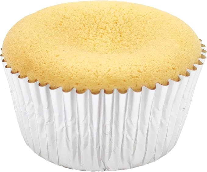 Standard Silver Foil Cupcake Liners Muffin Baking Cups for Party and More, 100-Count - Image 6