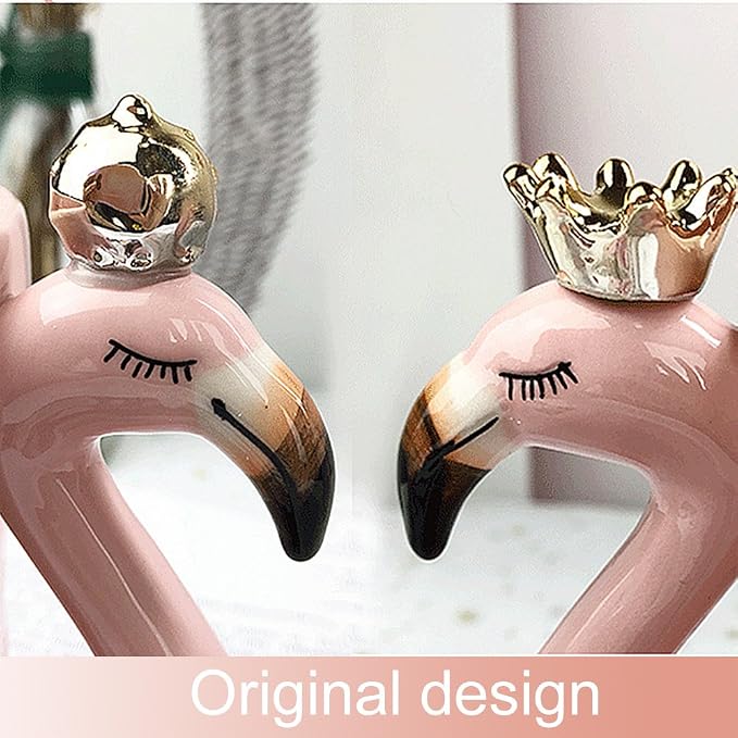 Cute Pink Flamingo Gifts for Women Coffee Mug Unique Ceramic Animal Cups | Novelty 16 oz Mugs Flamingo Decor Stuff for Mom Grandma Wife Her Funny Christmas Presents Xmas Girls Fancy Mothers Day Gift - Image 3