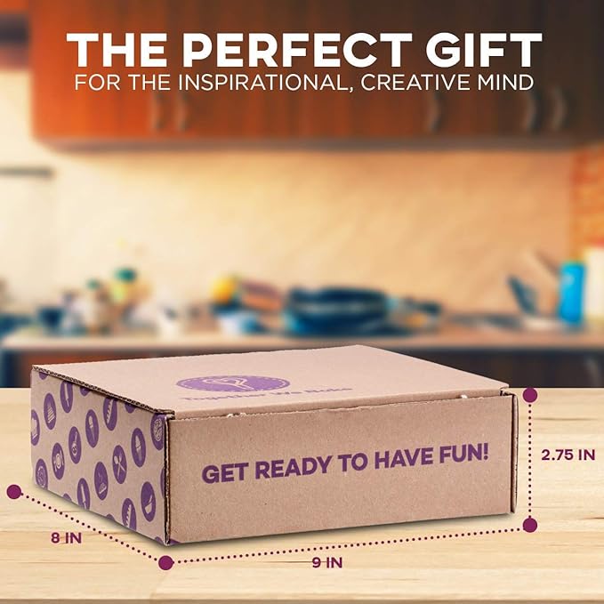 Baketivity Kids Baking DIY Activity Kit - Bake Delicious Confetti Muffins with Pre-Measured Ingredients – Best Gift Idea for Boys and Girls Ages 6-12