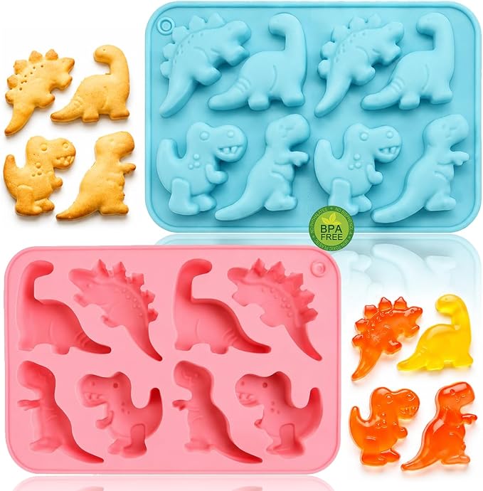 2 Pack 6 Cavity Tulip Flower Silicone Molds, Food Grade Flexible Reusable Molds Easy Release for Soap Bath Bomb Chocolate Candy Jelly Ice Cube, Microwave Freezer Dishwasher Safe by keliwa