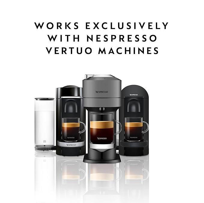 Nespresso Capsules Vertuo, Intenso, Dark Roast Coffee, 30-Count Coffee Pods, Brews 7.8oz.
