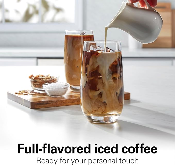 Hamilton Beach 2-Way Drip Coffee Maker & Single Serve Coffee Machine | Hot & Iced Coffee Maker| 12 Cup Glass Carafe| AquaFlow Showerhead | Auto Pause & Pour | Black |47500J - Image 9