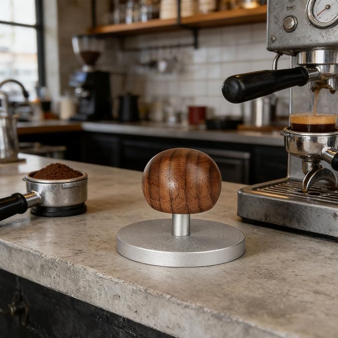 Versatiled Coffee Tamper Tool Comfortable Grip for Home Brewing and Coffee Shop Use Available in 51mm and 58mm Size Tamper - Image 9